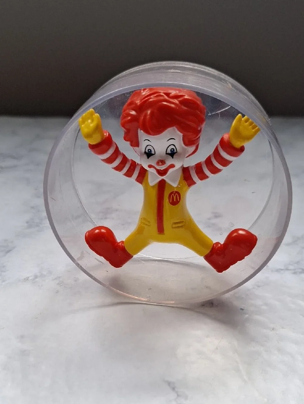 Mcdonalds Yellow and Red Clown Figure Kids Toy